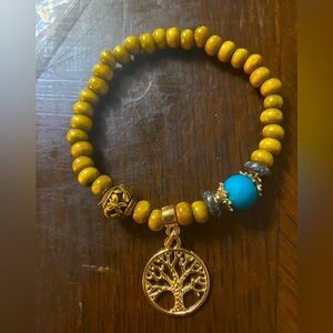 Homemade bead bracelets